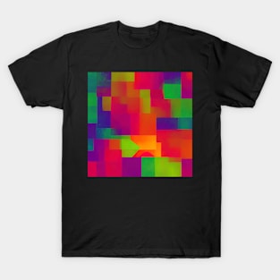 omg retro pattern abstract T-Shirt